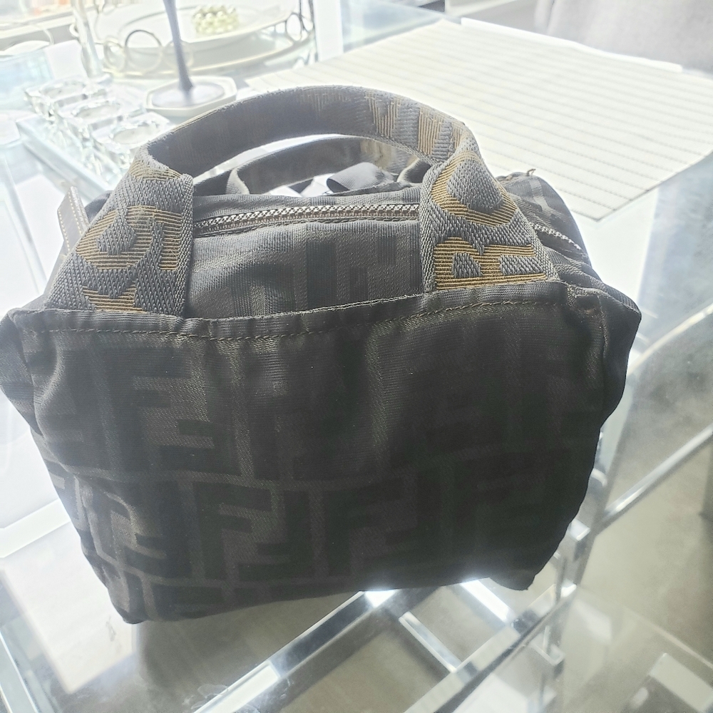 Vintage Fendi Monogram Zucca Pouch